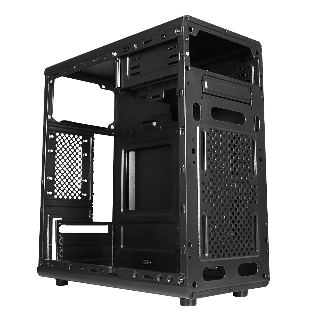 Gabinete Oficina SECAI M-ATX Color Negro