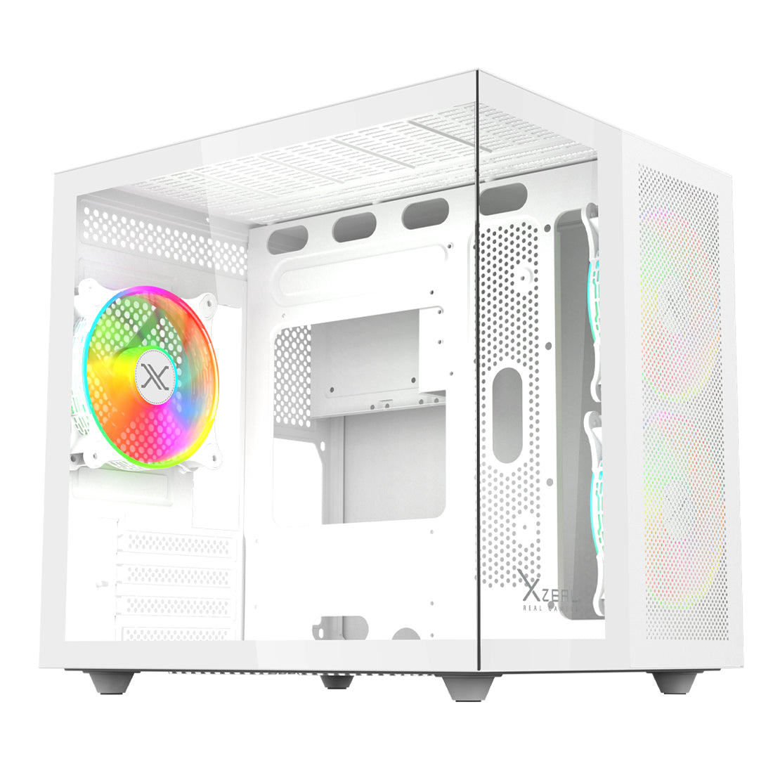 Gabinete Gamer CXi1 M-ATX Color Blanco