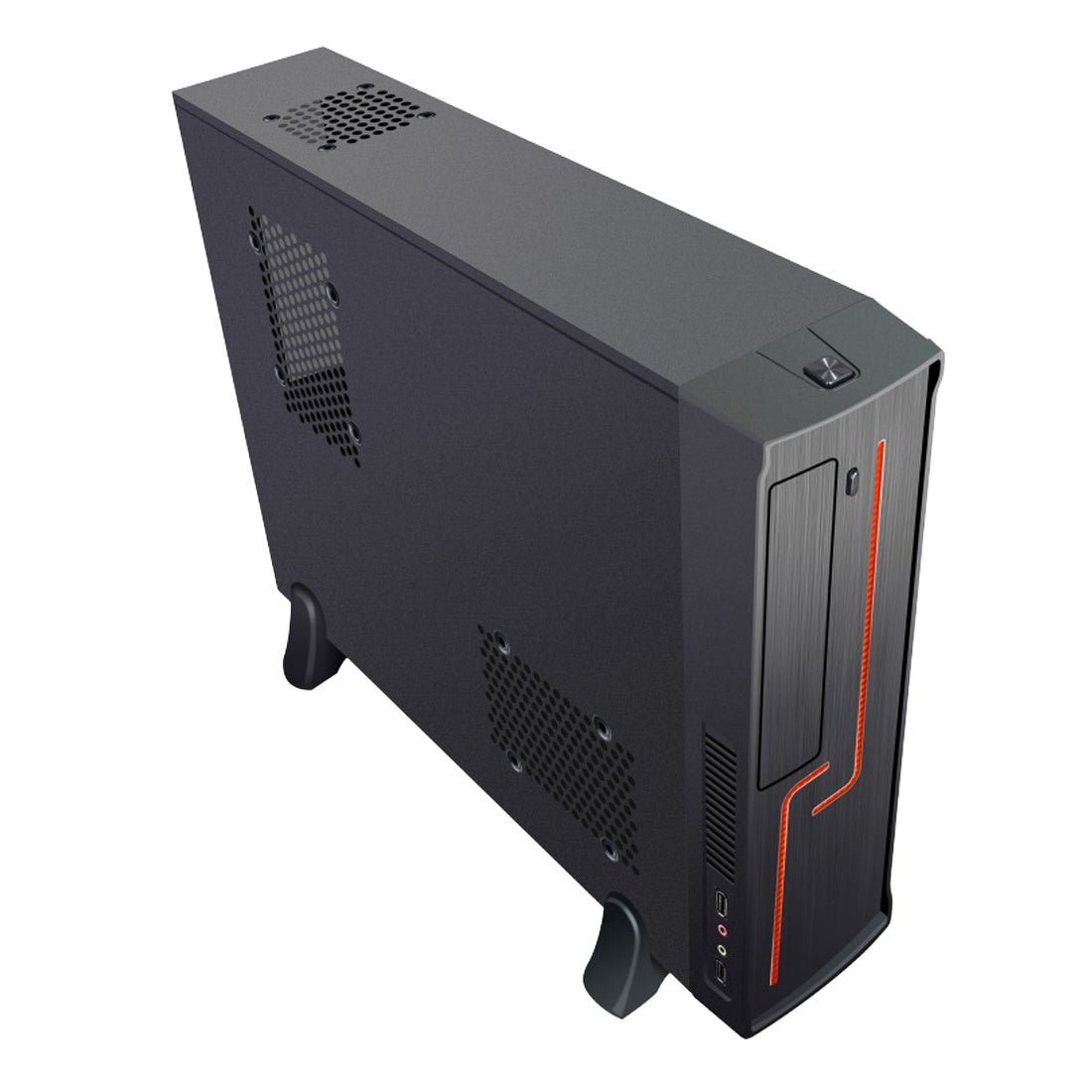 Gabinete Oficina KEELAN ITX Slim Color Negro