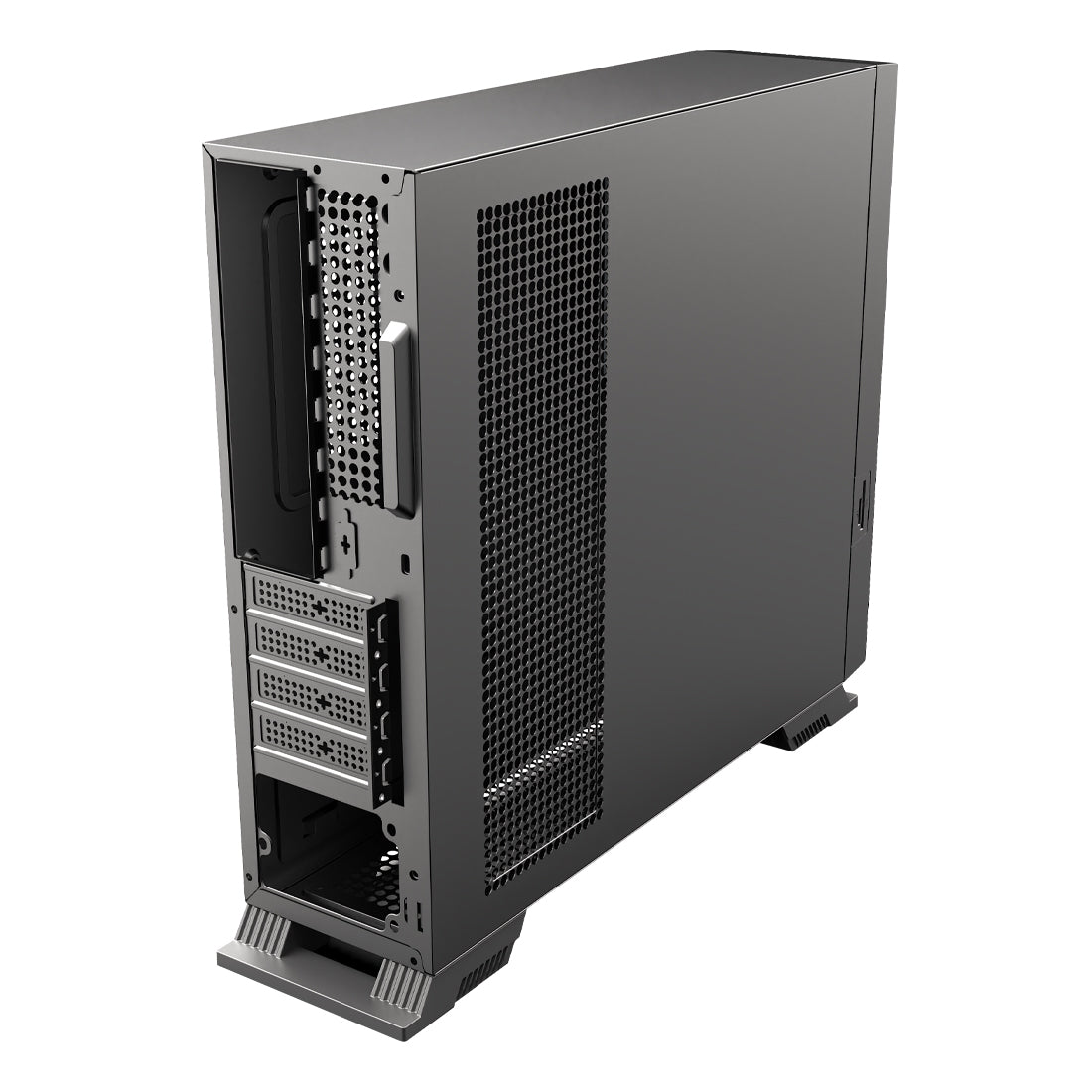 Gabinete Oficina MINCE ITX Slim Color Negro