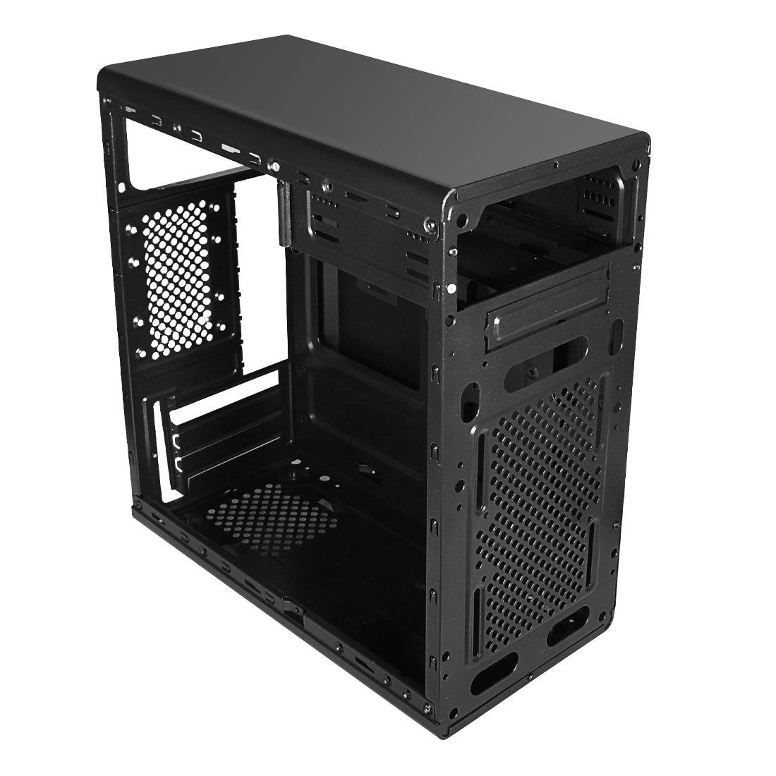 Gabinete Oficina SECAI M-ATX Color Negro