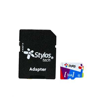 Memoria MicroSD 8GB Con Adaptador