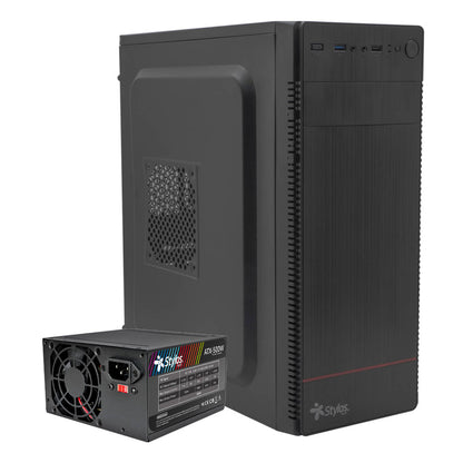 Gabinete Oficina CGAB2 ATX Color Negro
