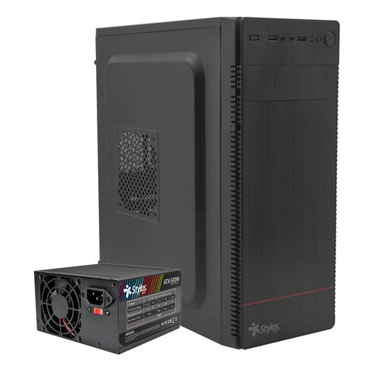 Gabinete Oficina CGAB2 ATX Color Negro