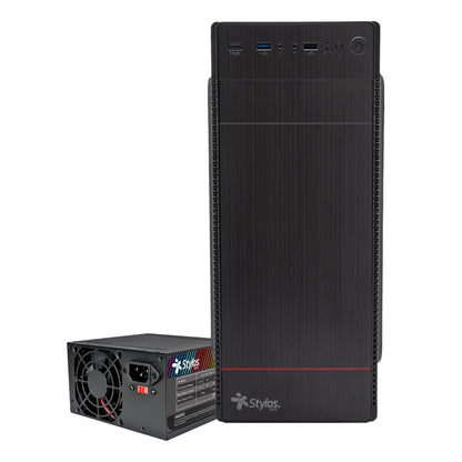 Gabinete Oficina CGAB2 ATX Color Negro