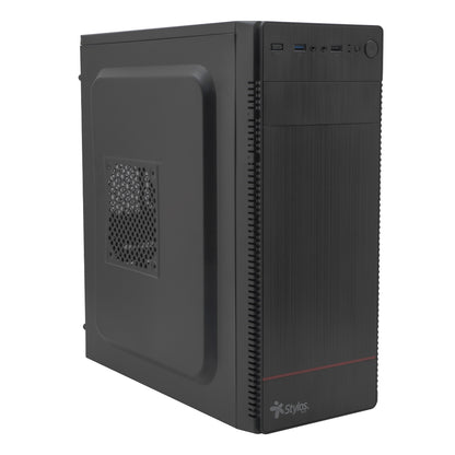 Gabinete Oficina CGAB2 ATX Color Negro