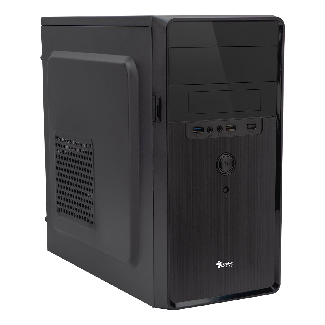 Gabinete Oficina CGAB5 M-ATX Color Negro