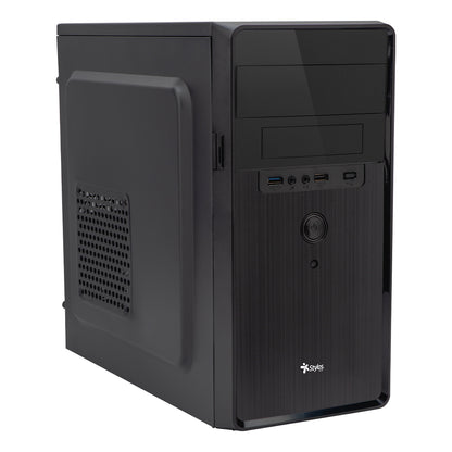 Gabinete Oficina CGAB5 M-ATX Color Negro