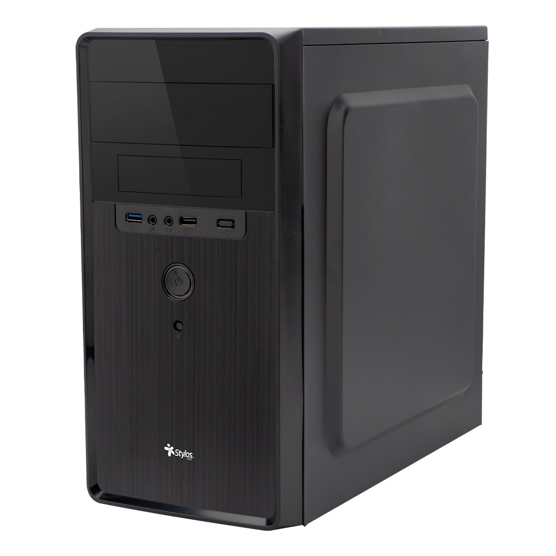 Gabinete Oficina CGAB5 M-ATX Color Negro