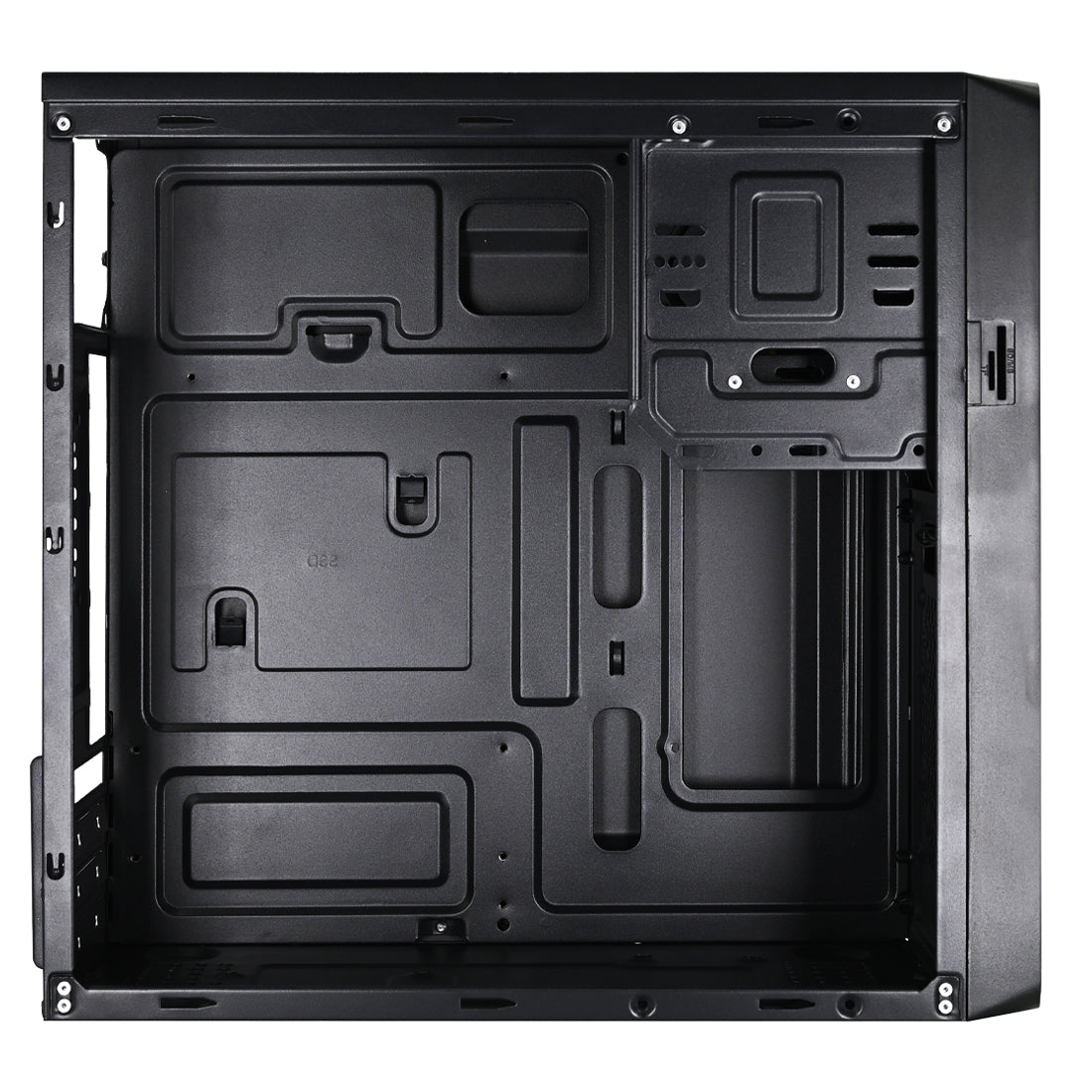 Gabinete Oficina CGAB5 M-ATX Color Negro