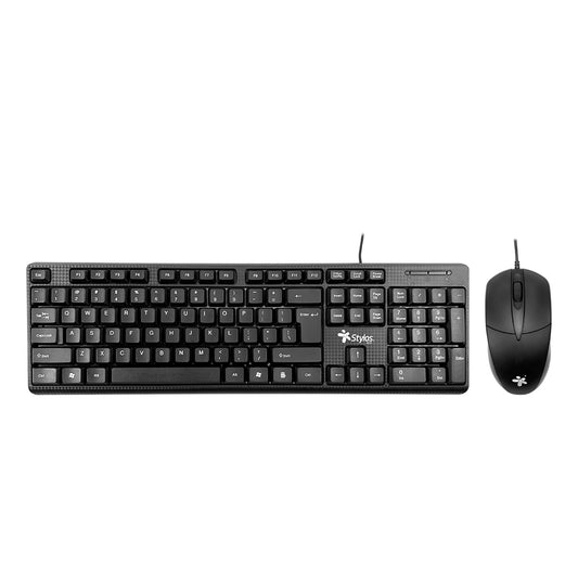 Combo Alámbrico 2 en 1 Teclado + Mouse