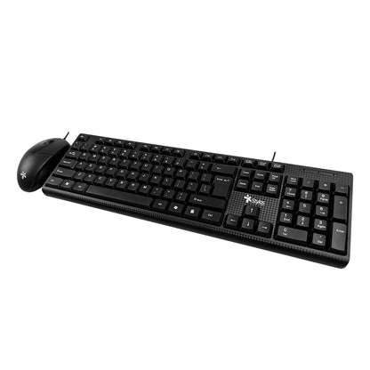 Combo Alámbrico 2 en 1 Teclado + Mouse