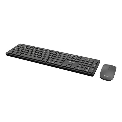 Combo Inalámbrico 2 en 1 Teclado + Mouse Negro