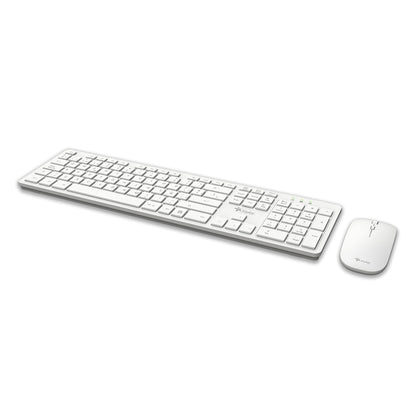 Combo Inalámbrico 2 en 1 Teclado + Mouse Blanco