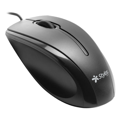 Mouse Alámbrico Negro