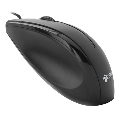 Mouse Alámbrico Negro