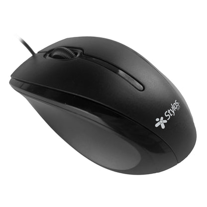 Mouse Alámbrico Negro