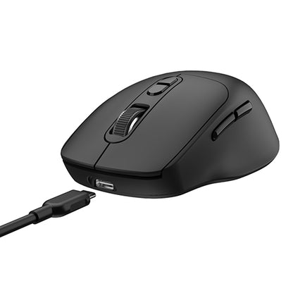 Mouse Inalámbrico Recargable Negro