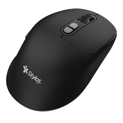 Mouse Inalámbrico Recargable Negro