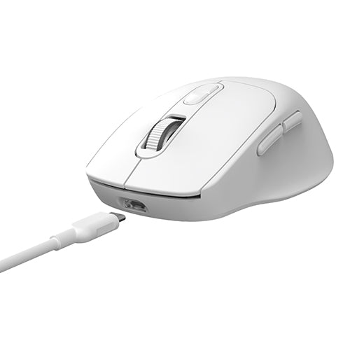 Mouse Inalámbrico Recargable Blanco