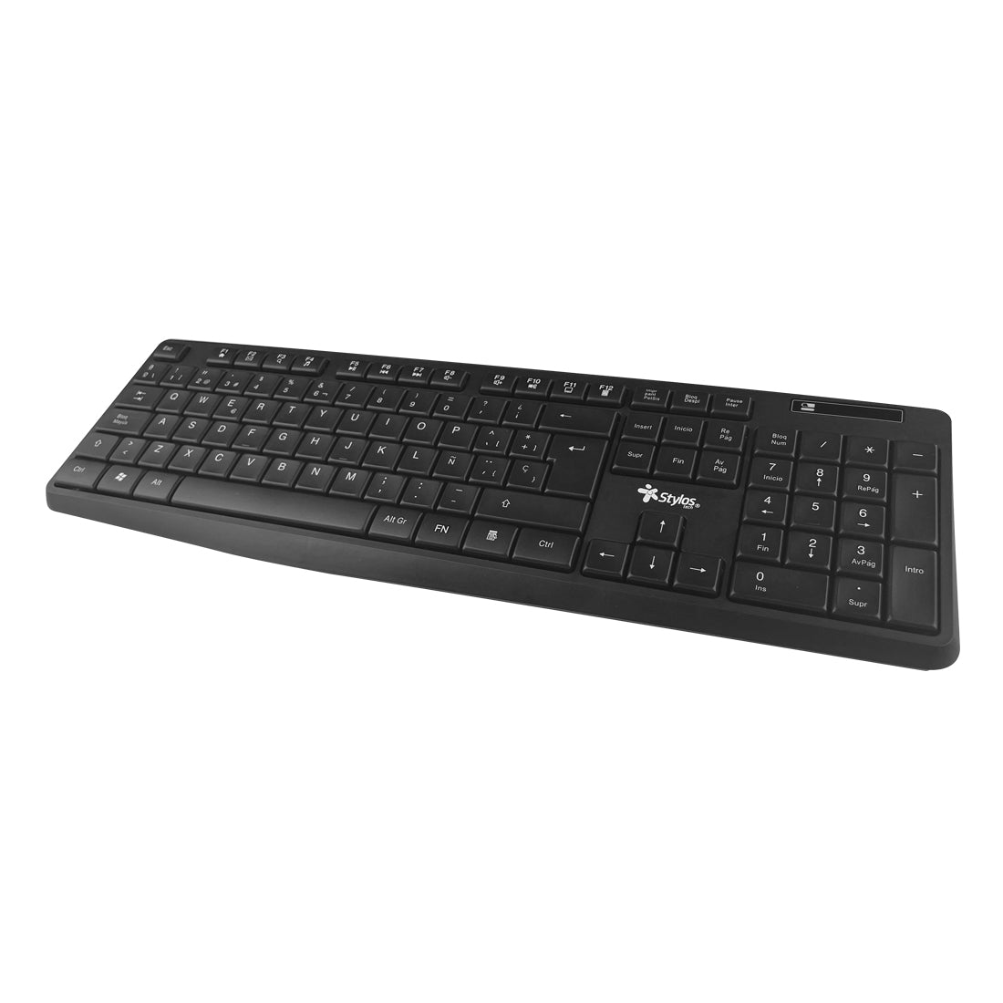 Teclado Inalámbrico Negro
