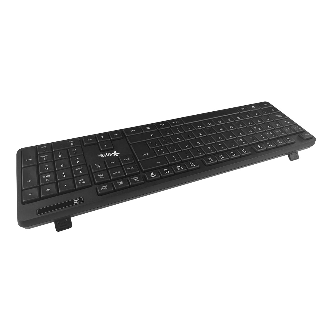 Teclado Inalámbrico Negro