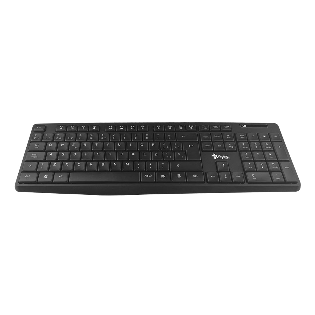 Teclado Inalámbrico Negro