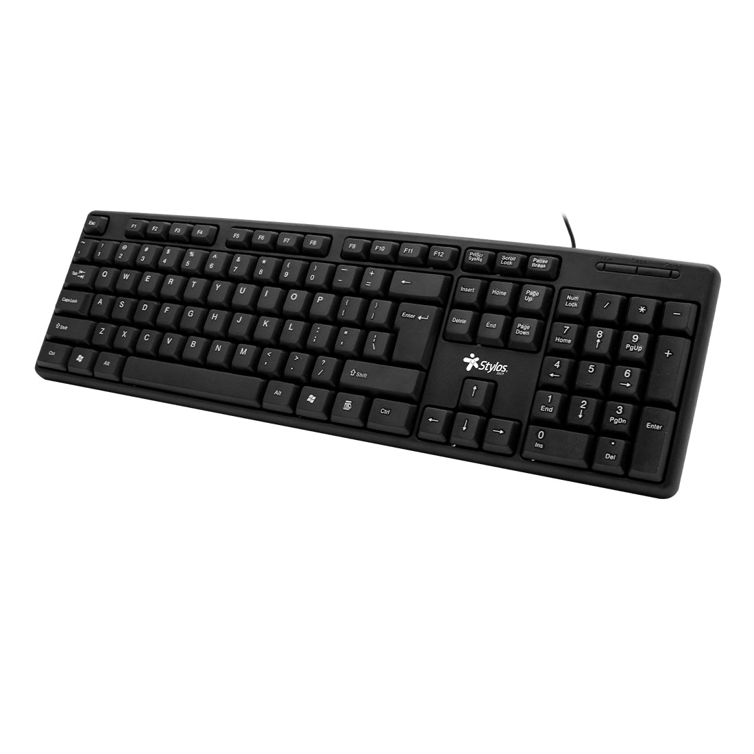 Teclado Alámbrico Negro