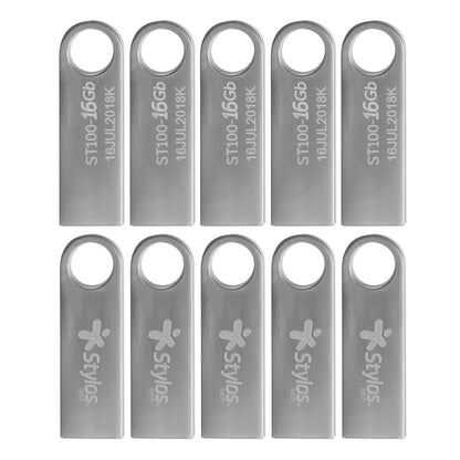 Kit 10 Piezas Memoria USB 16GB