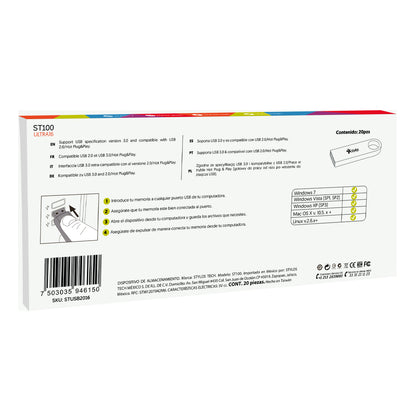 Kit 20 Piezas Memoria USB 16GB