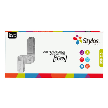 Kit 20 Piezas Memoria USB 16GB
