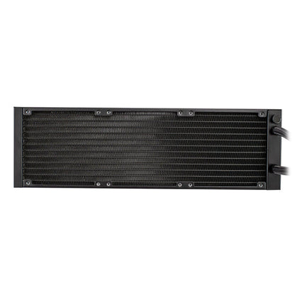 Enfriamiento Liquido 360mm Redondo XZ-411 para CPU 3Fanx120mm ARGB 3 pines + PWM 4 pines + Seguro para INTEL/AMD Negro