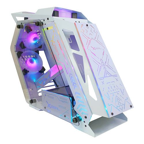 Gabinete Gamer IR02 M-ATX Color Blanco