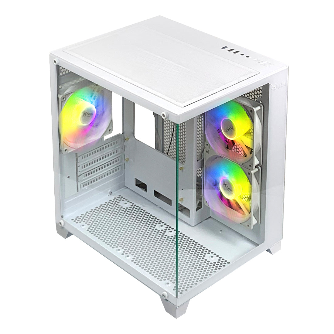 Gabinete Gamer CXi2 M-ATX Color Blanco