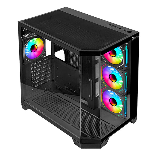 Gabinete Gamer XZ150 ATX Color Negro