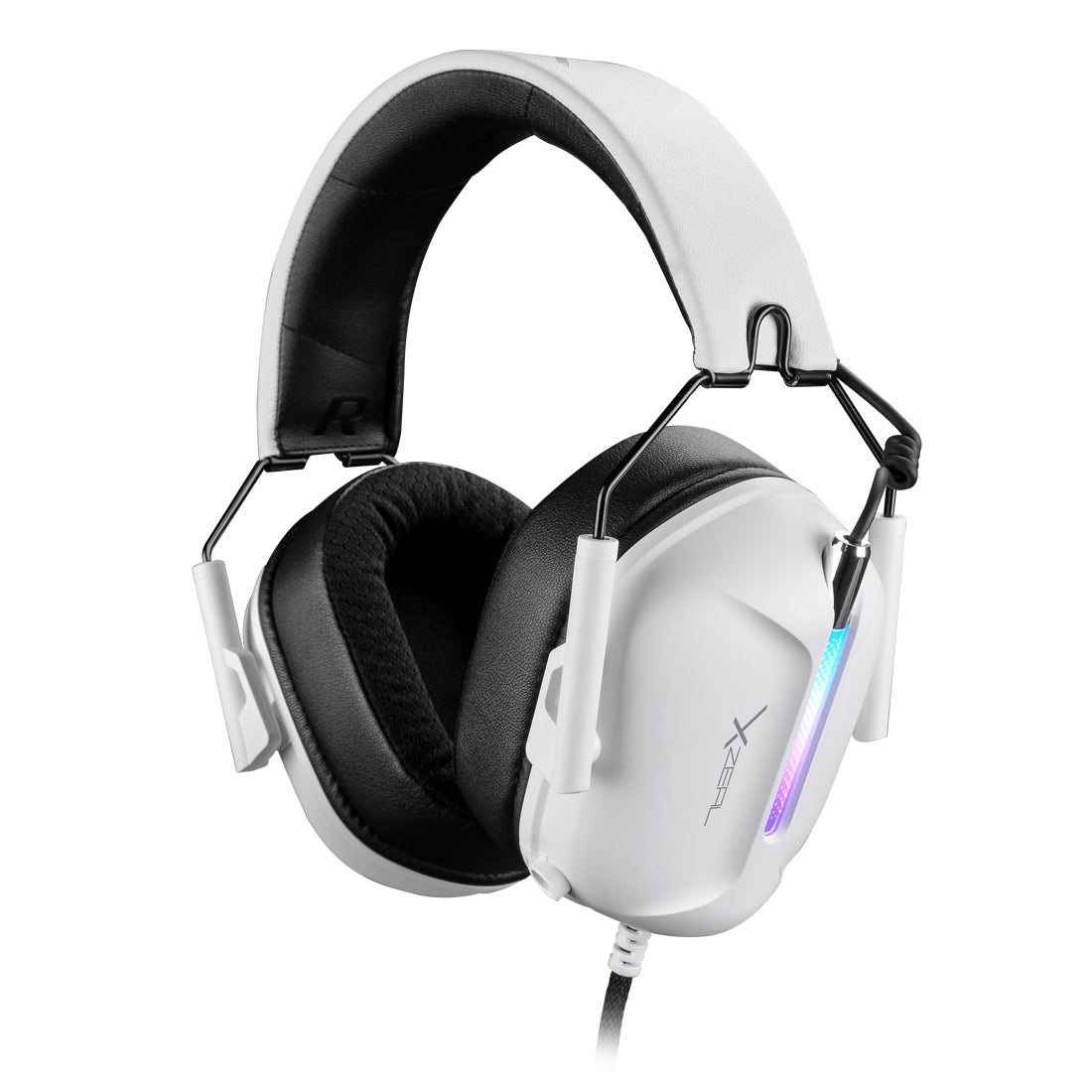 Diadema Alámbrica Blanca con RGB