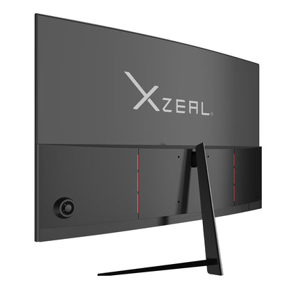 Monitor Xzeal 23.8" Xzeal XZ3015-1 Panel Curvo VA FHD 165Hz 1ms 1xDP + 1xHDMI + 1xUSB 1.0+ 1x3.5mm + Vesa 100x100mm Negro