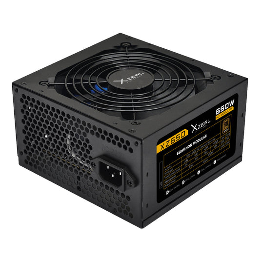 Fuente de Poder ATX 650W No Modular Color Negro