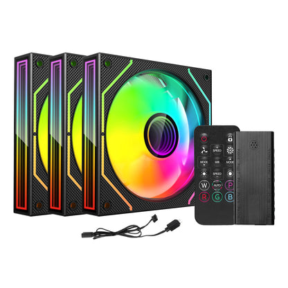 Bundle kit de Ventiladores XZ1116 Color Negro