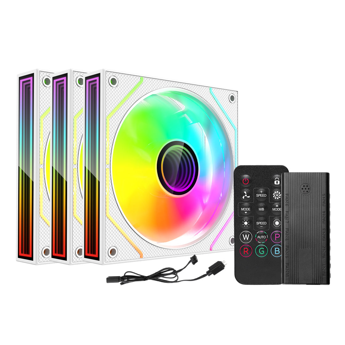 Bundle kit de Ventiladores XZ1116 Color Blanco